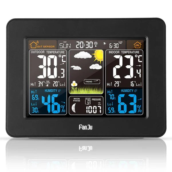 BowLift | Premium Wireless Home Weather Station – Accurate Indoor & Outdoor Monitoring