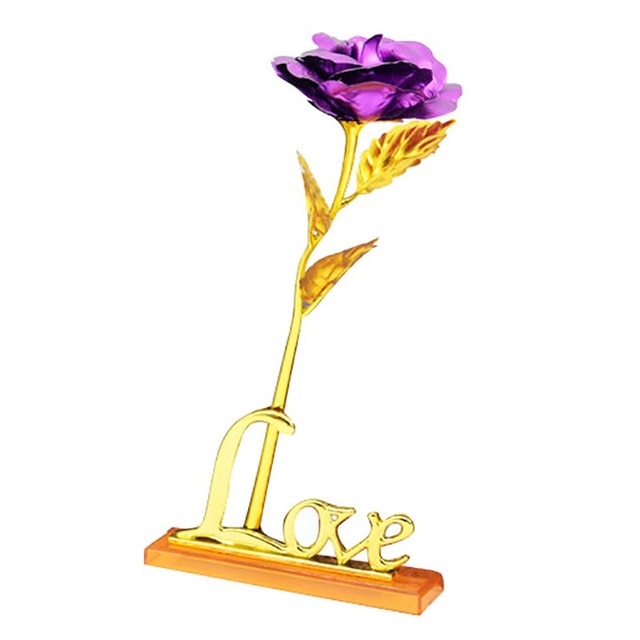 BowLift | 24k gold-plated rose | Including certificate and luxurious gift box
