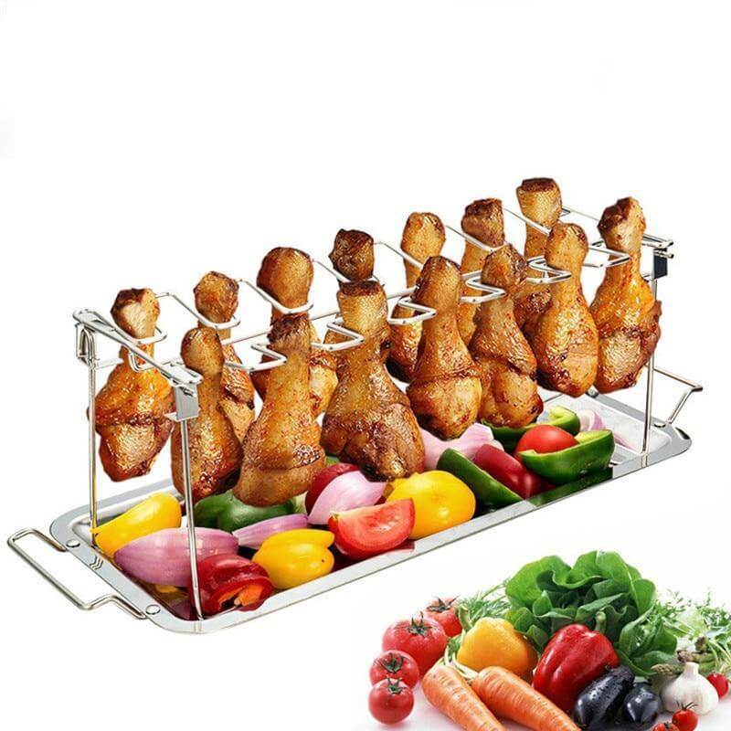 BowLift | Stainless Steel Chicken Wing Rack