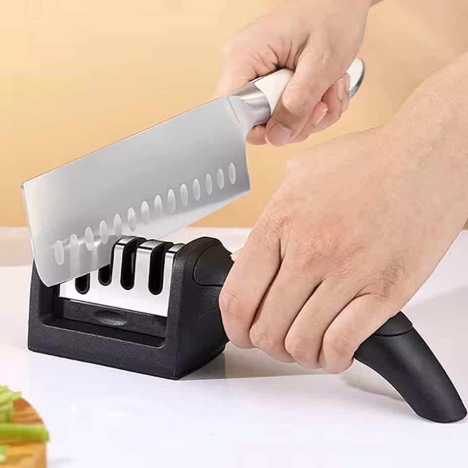 BowLift | Professional Knife Sharpener 4 Stage Stone Tungsten Diamond Ceramic Tool