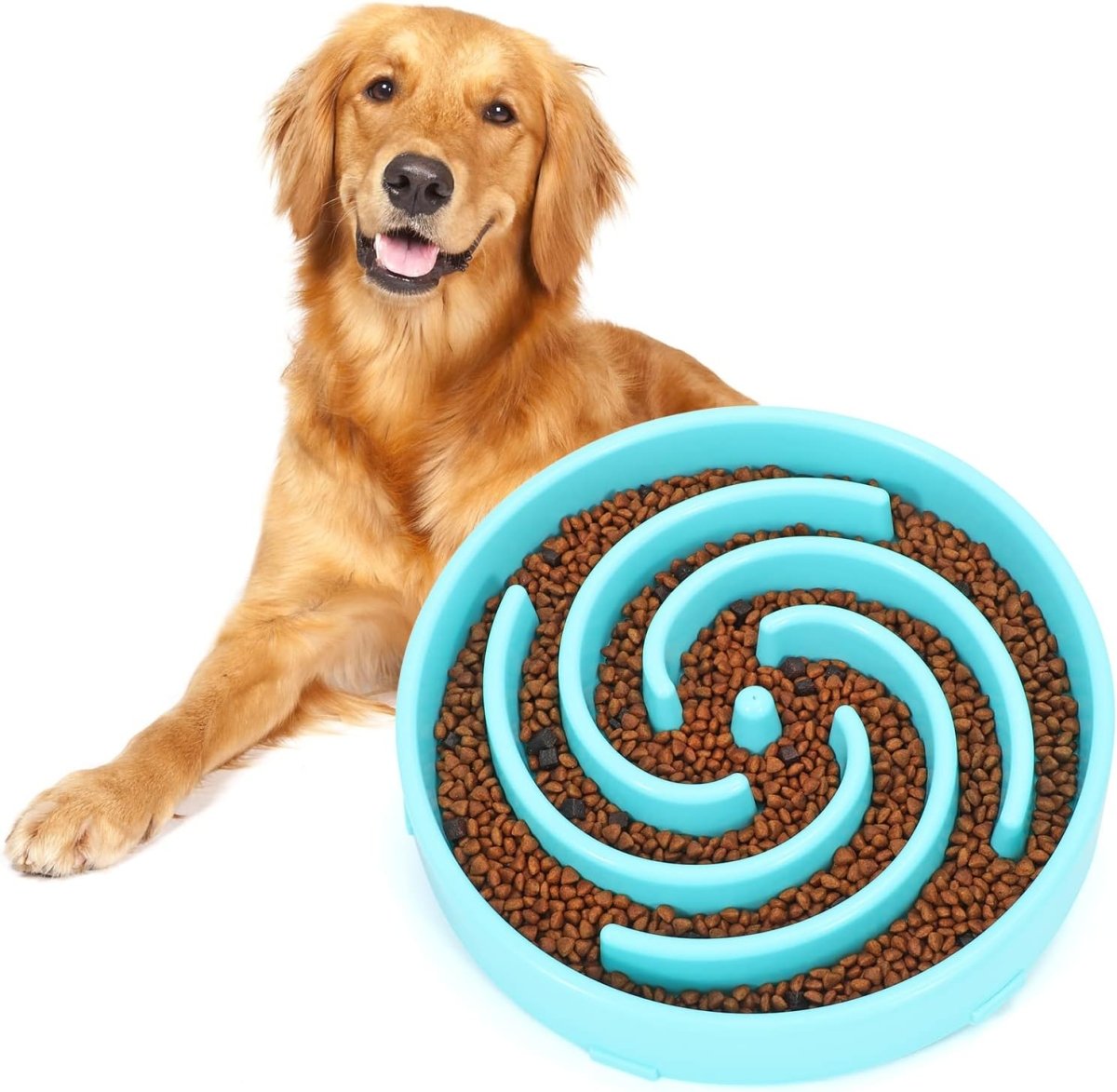 PuzzleFeast • Dog Feeding Bowl Slow - Dog Feeding Bowl Slow - BowLift