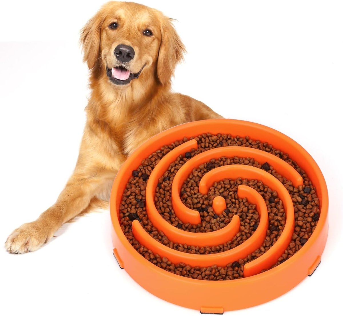 PuzzleFeast • Dog Feeding Bowl Slow - Dog Feeding Bowl Slow - BowLift