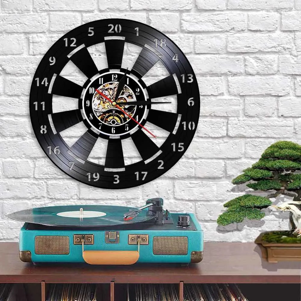BowLift | DartTime - Elegant Vinyl Clock