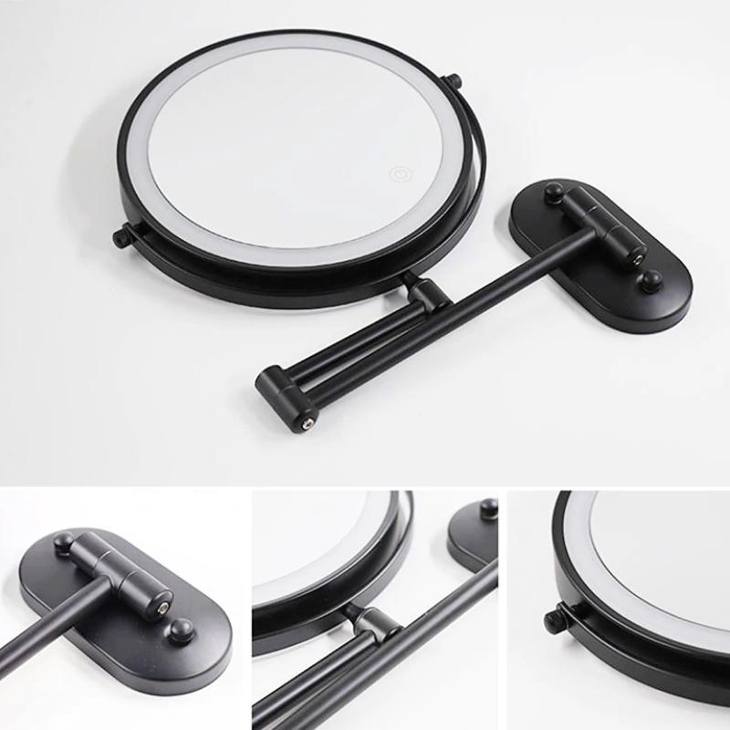 BowLift | Bathroom Mirrors LED Wall Mounted Magnifying