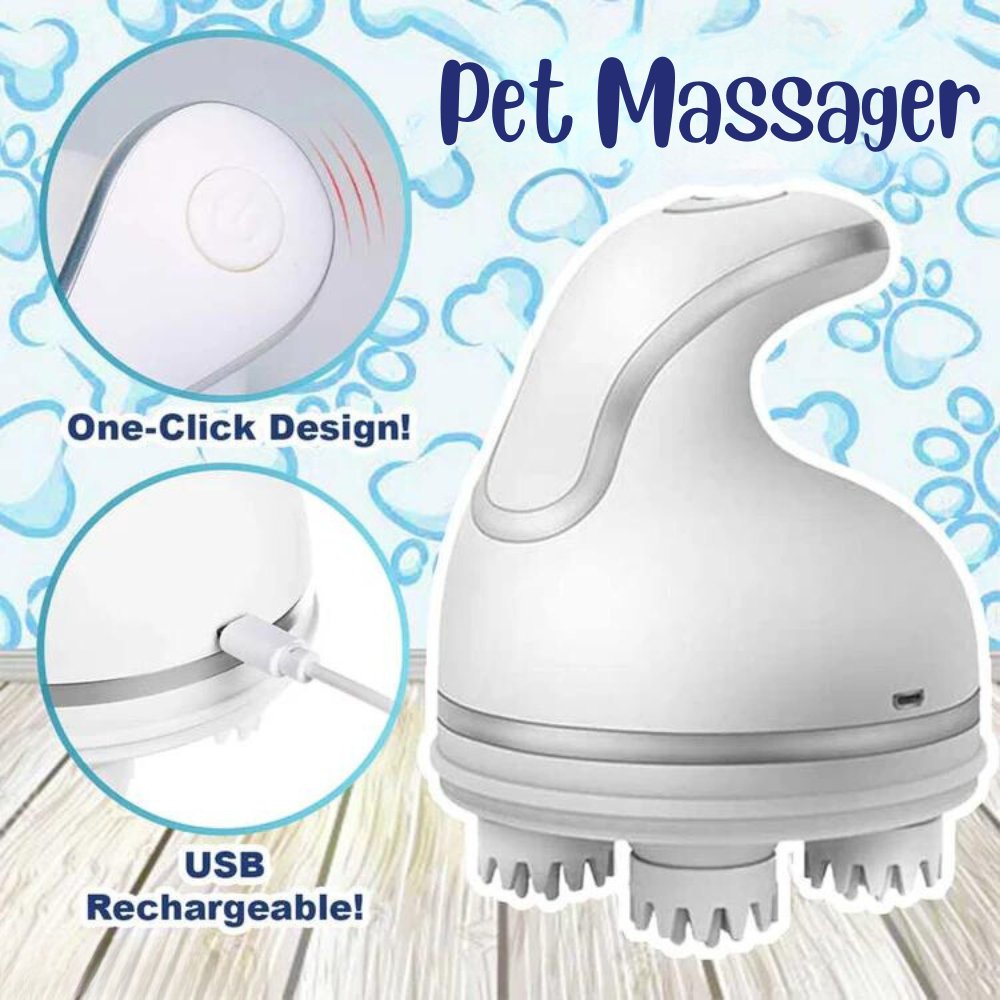 RelaxPaws • Soothing Pet Massager - Soothing Pet Massager - BowLift