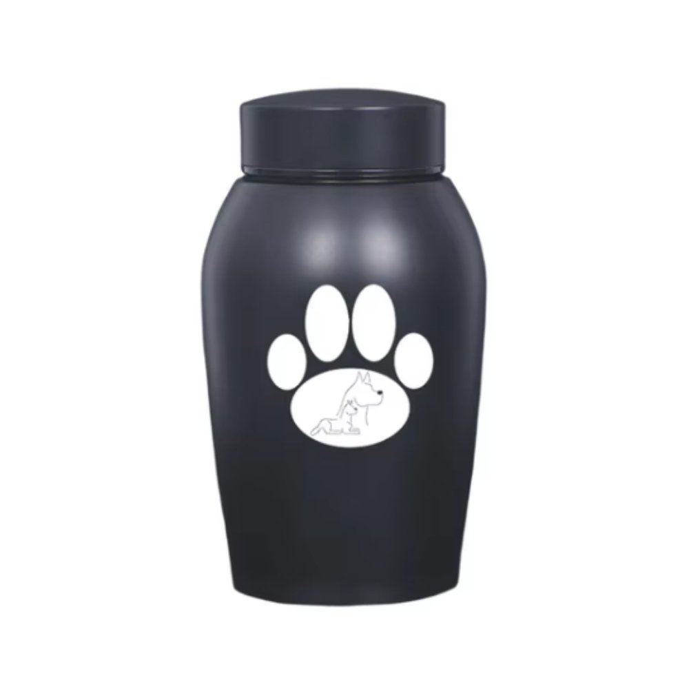 RestPaw • Stainless Steel Pet Memorial Urn - Dog & Cat Urn - BowLift