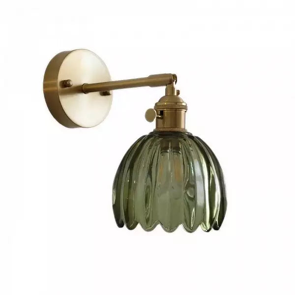 BowLift | Glass Tulip Flower Wall Lamp | Elegant Flower Lighting for a Stylish Interior - MurCharm