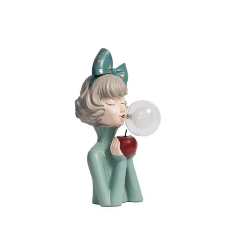 BowLift | Bubble Blowing Girl Lamp - Whimsical Charm for Any Interior Space