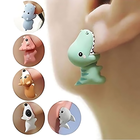 BowLift | Cute Animal Cartoon Clay Stud Earrings – 1 Pair