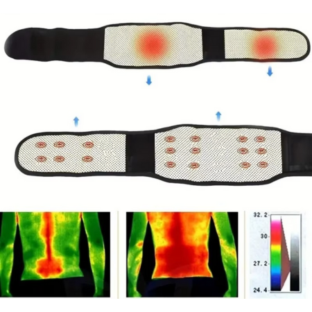 BowLift | Adjustable Self-Heating Magnetic Therapy Back and Waist Support Belt