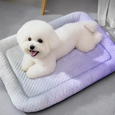 BowLift | Ice Silk Cooling Pet Bed for Dogs & Cats – Summer Comfort Nest