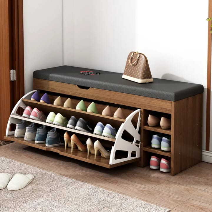 BowLift | Bucket Flip Shoe Cabinet