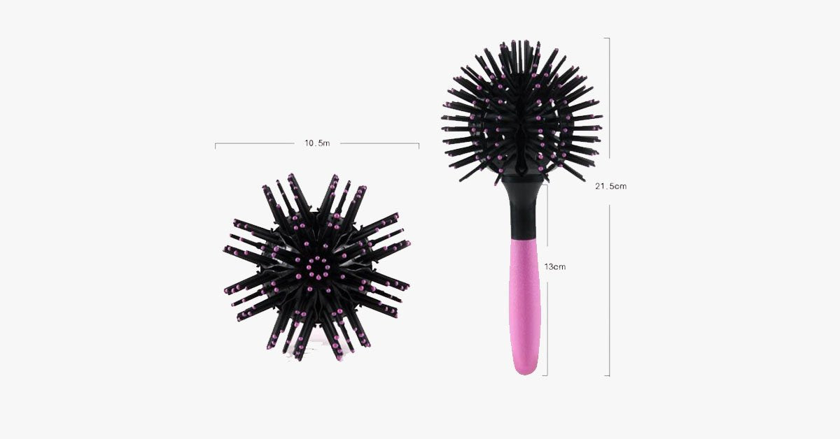 BowLift | 360 spherical styling curl hair comb