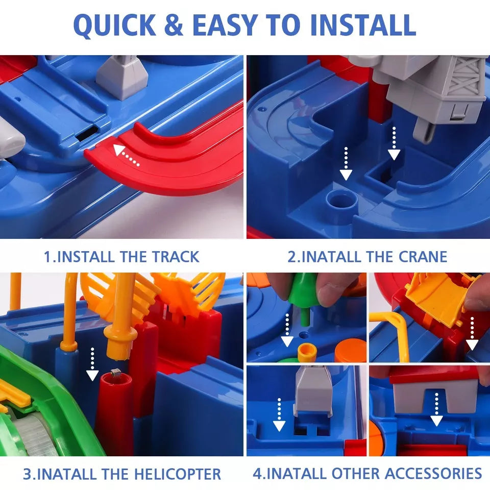 BowLift | Adventure Car Race Track for Kids | Educational, Interactive & Durable Toy for Skill-Building Fun