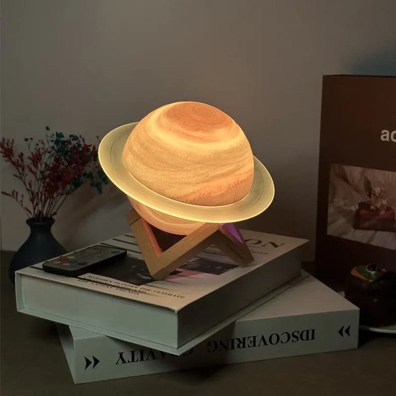 BowLift | Galaxy Saturn Bluetooth Speaker with Night Light