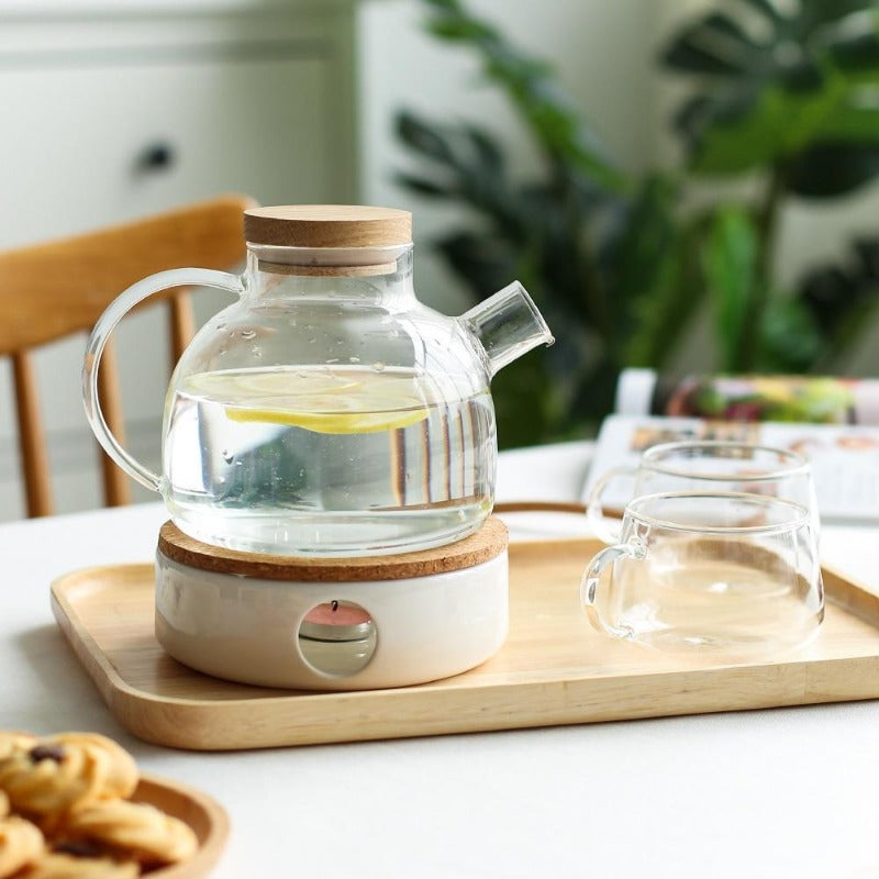 BowLift | Scandinavian Glass Teapot Set
