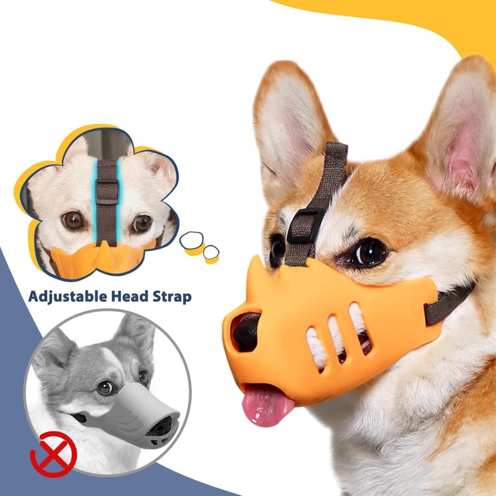 SecureGuard • Adjustable Dog Muzzle - Adjustable Dog Muzzle - BowLift