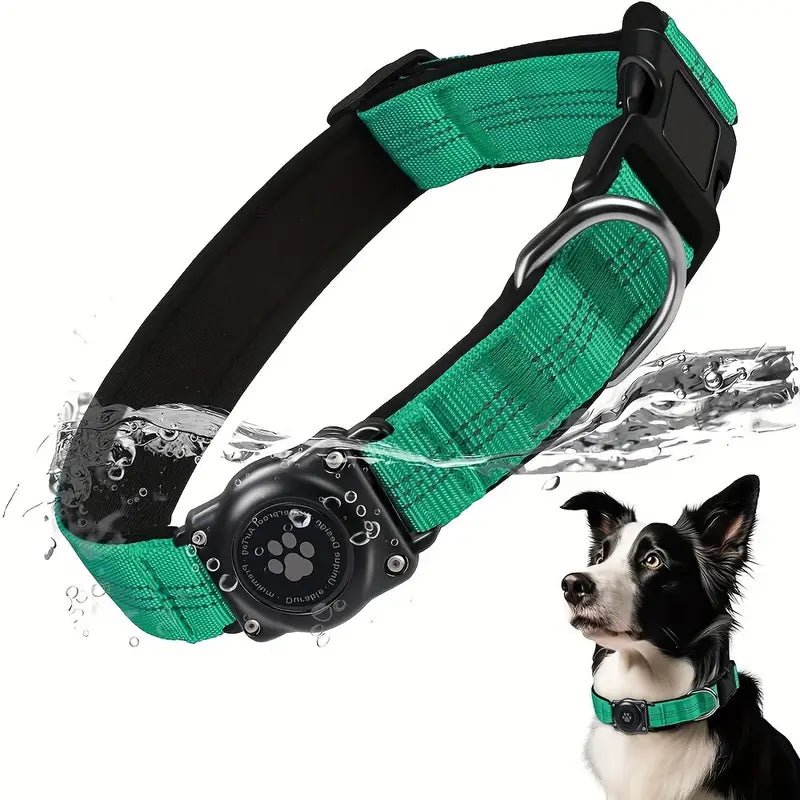 SecureTrack • AirTag Dog Collar - AirTag Dog Collar - BowLift