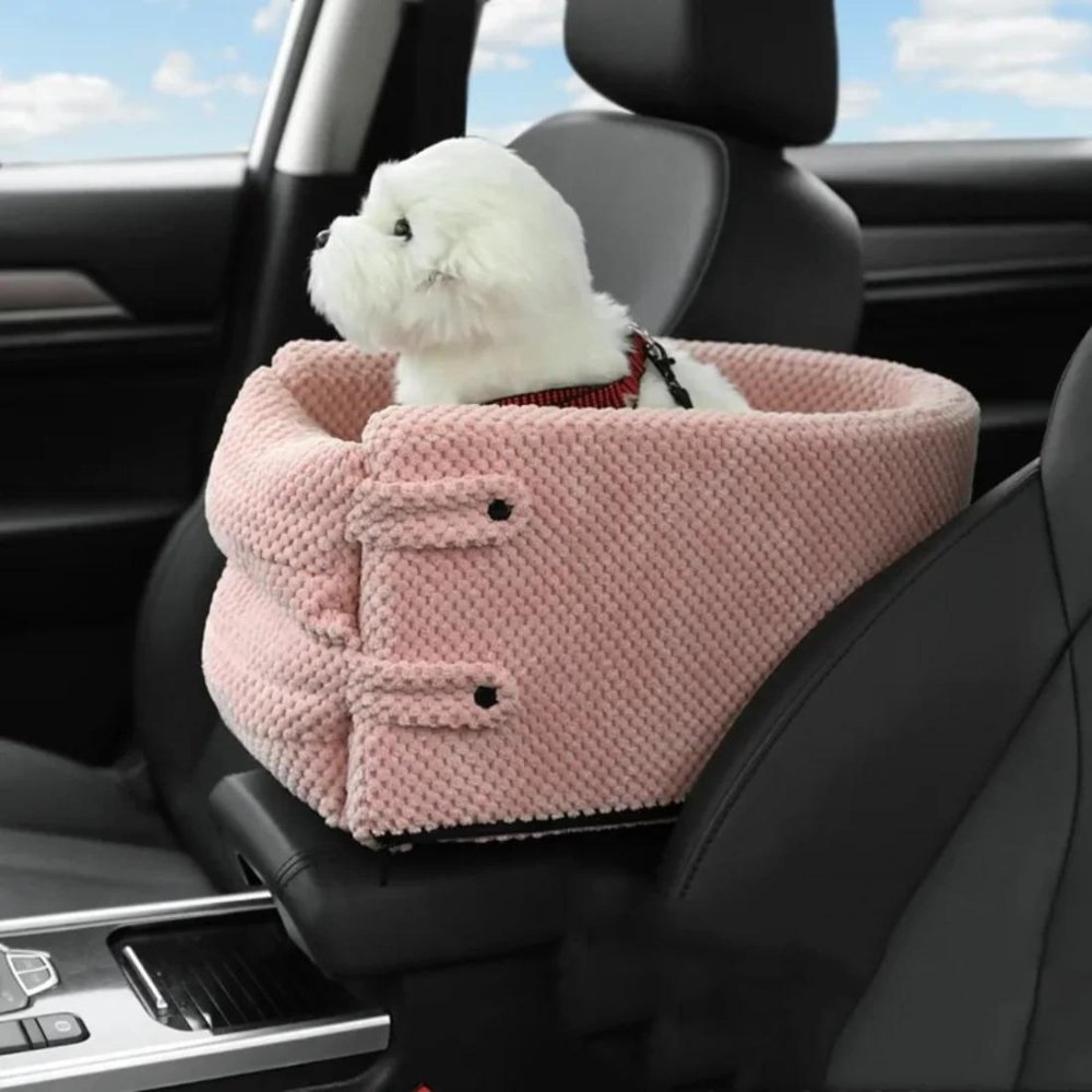 SecureTravel • Small Dog Car Seat - Dog Car Seat - BowLift