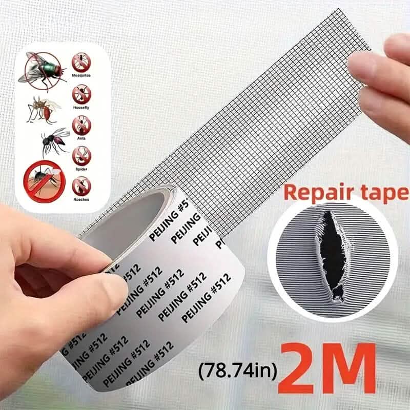 BowLift | Self-adhesive window screen tape net repair patch