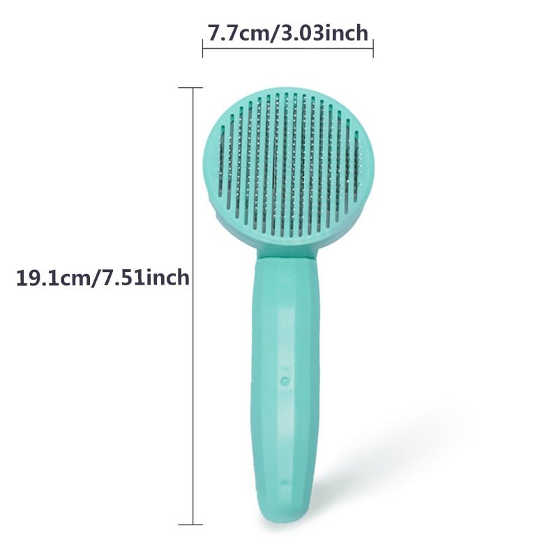 BowLift | GROOMCLICK – Self-Cleaning Cat Brush for Gentle Grooming & Less Shedding
