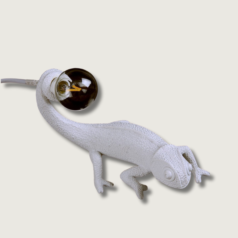 BowLift | GlowLizard - Resin Lizard Table Lamp