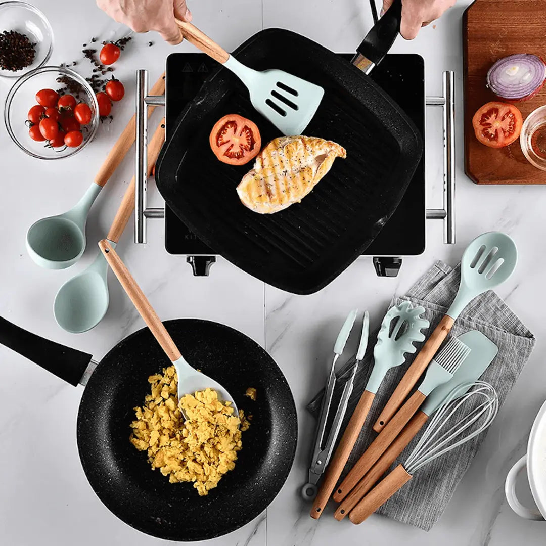 BowLift | Silicone Kitchen Utensil Set - FlexiChef