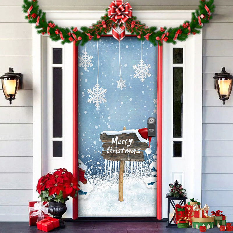 BowLift | Nightmare Before Christmas Outdoor Decorations Props Christmas Elves Door Cover