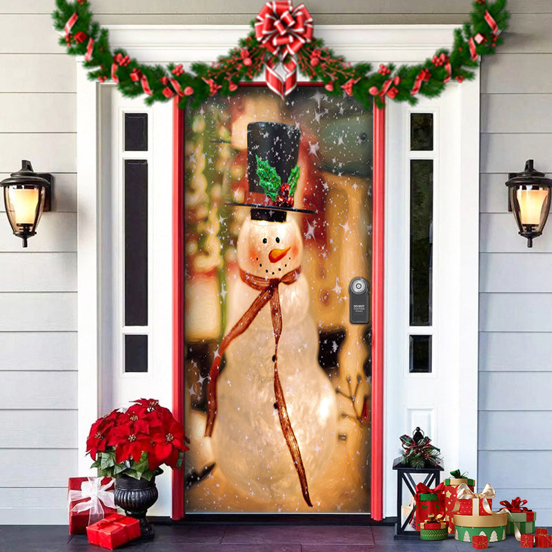 BowLift | Nightmare Before Christmas Outdoor Decorations Props Christmas Elves Door Cover