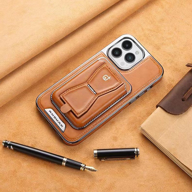 BowLift | Luxurious Leather Magnetic Phone Case