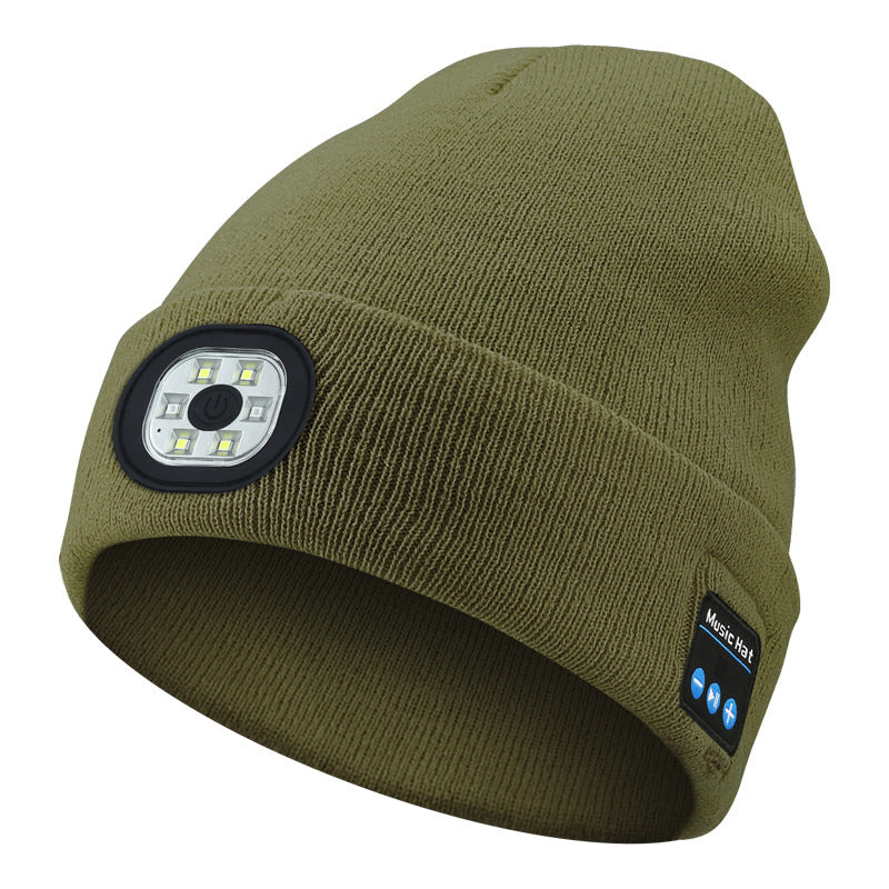 BowLift | Bluetooth Beanie with LED Light & Removable Speakers