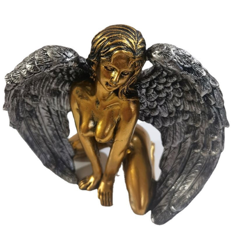 BowLift | Art Angel Female Woman Wings Kneeling Cloak Hat