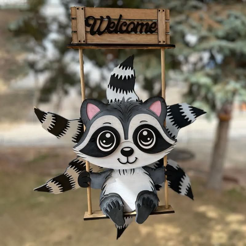 BowLift | Animal Windmill Yard Art Decoration – Whimsical Outdoor Garden Spinner