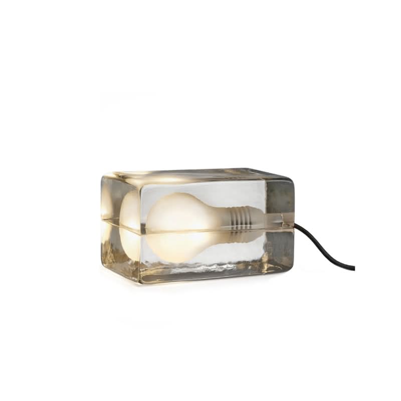 BowLift | Glass Block Table Lamp with G9 Socket