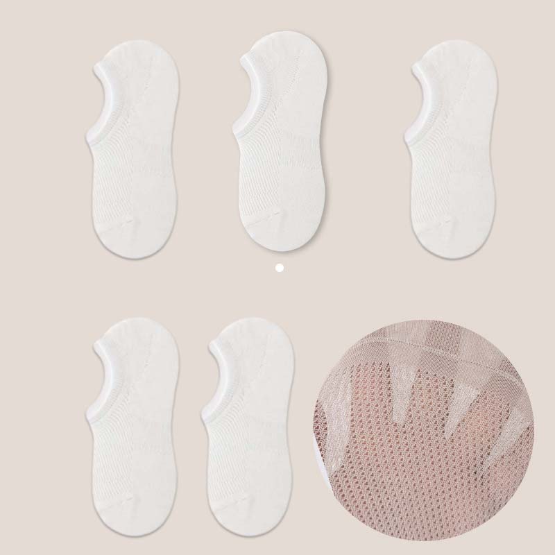 BowLift | Plus Size Mesh Cotton Socks
