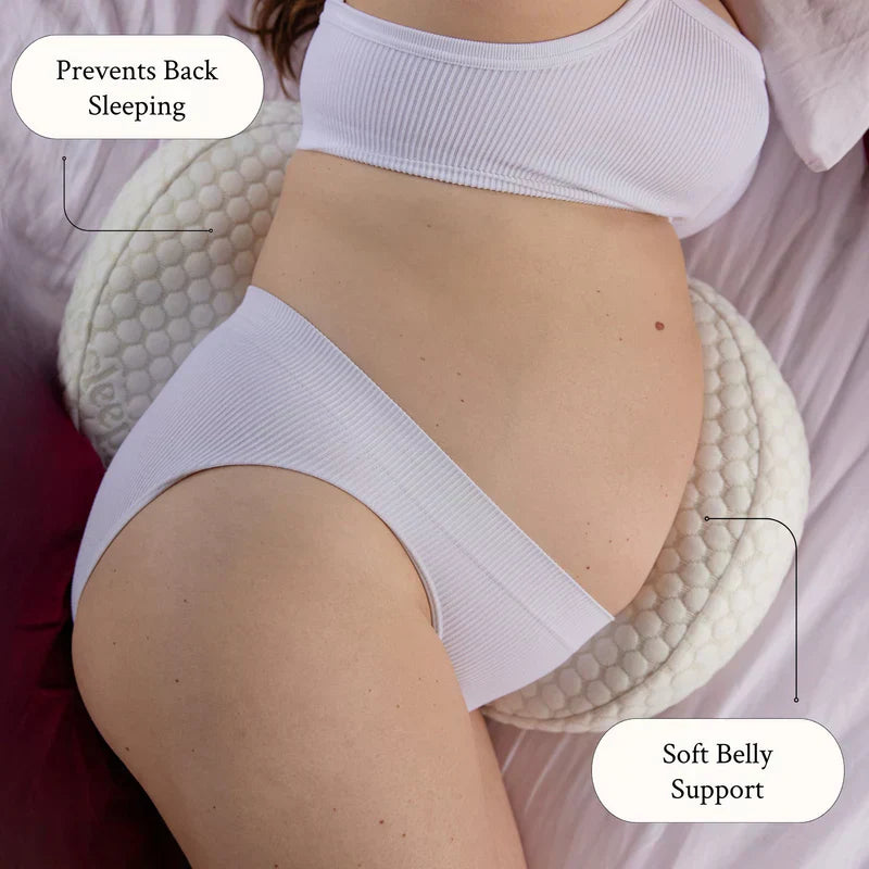BowLift | DreamBelly Pregnancy Pillow – Ergonomic & Breathable Support Pillow