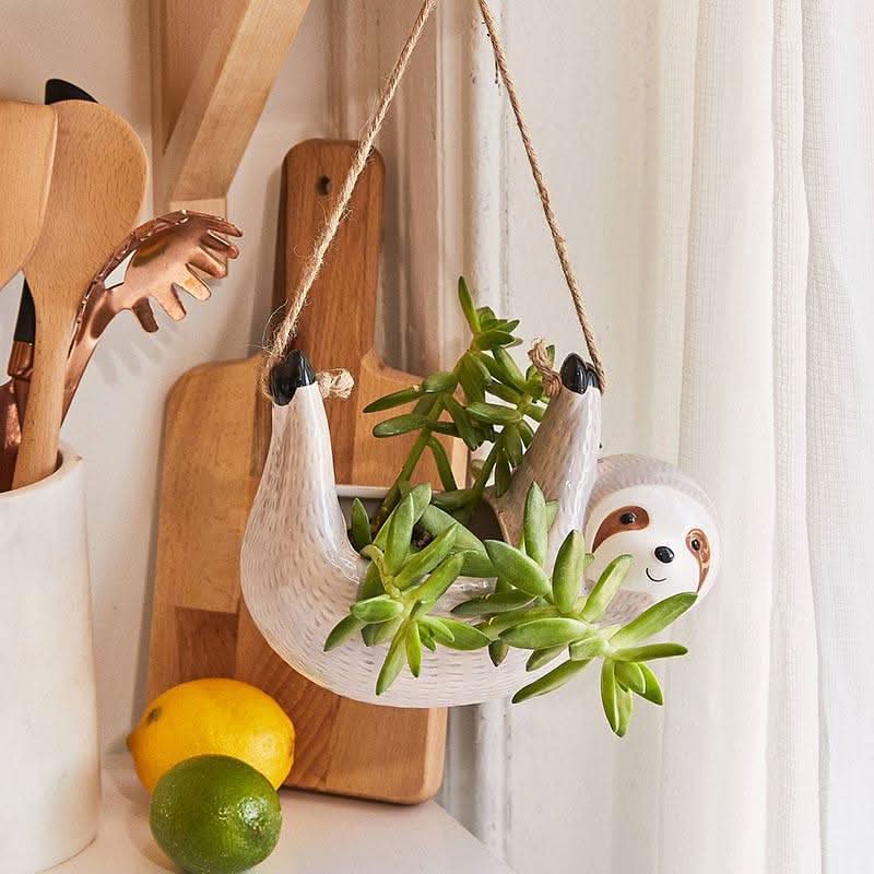 BowLift | LUMA – Stylish Hanging Sloth Vase for Your Spaces