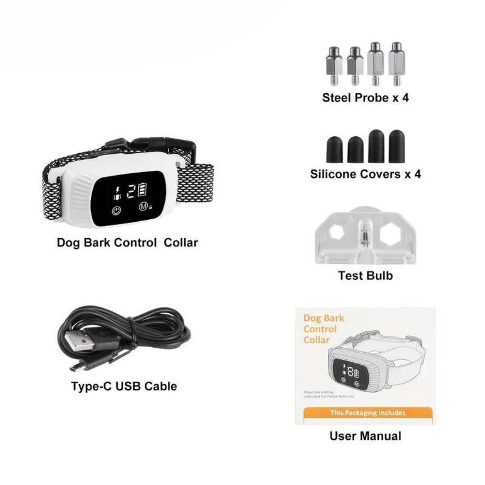 SmartBark • Adjustable Anti - Bark Collar - Adjustable Anti - Bark Collar - BowLift