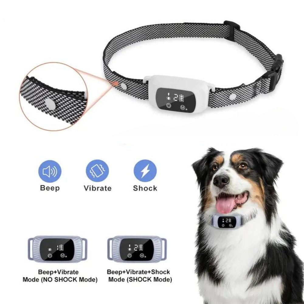 SmartBark • Adjustable Anti - Bark Collar - Adjustable Anti - Bark Collar - BowLift