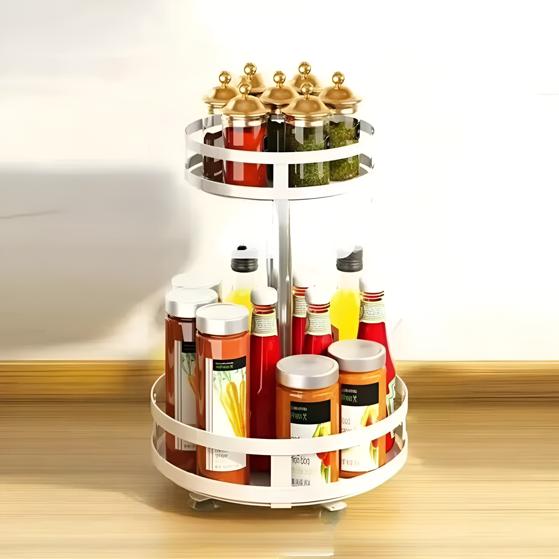 BowLift | 360° Rotating Ingot Rack for Kitchen Cabinets