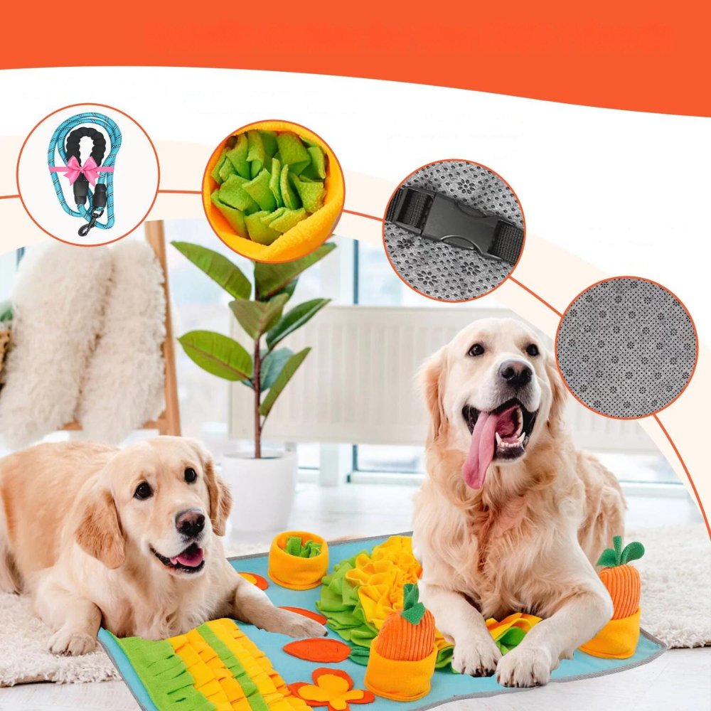 SniffleSeek • Dog Snuffle Mat - Dog Snuffle Mat - BowLift