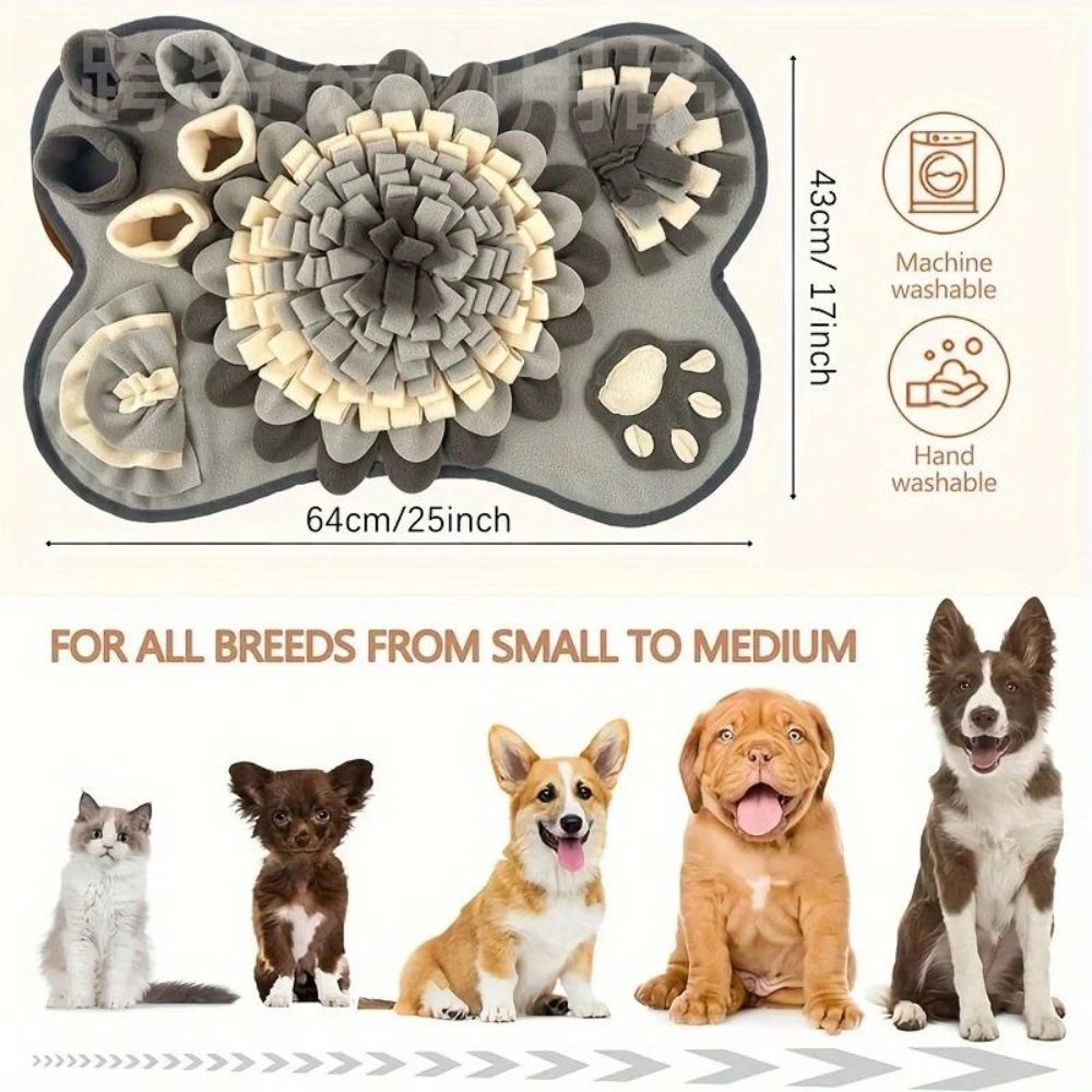 SniffMat • Dog Snuffle Mat - Dog Snuffle Mat - BowLift