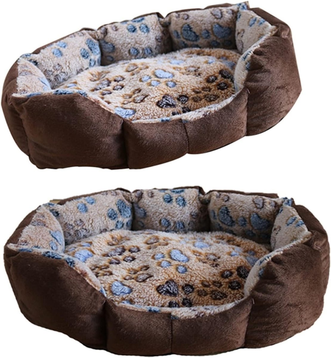 SnugglePaws • Octagonal Dog Bed - Dog Bed - BowLift