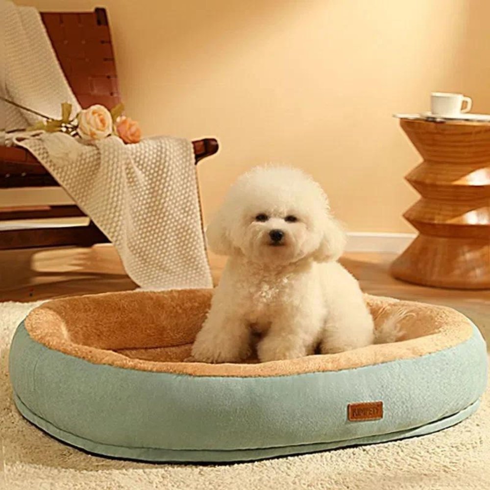 SnugNest • Plush Dog Bed - Dog Bed - BowLift