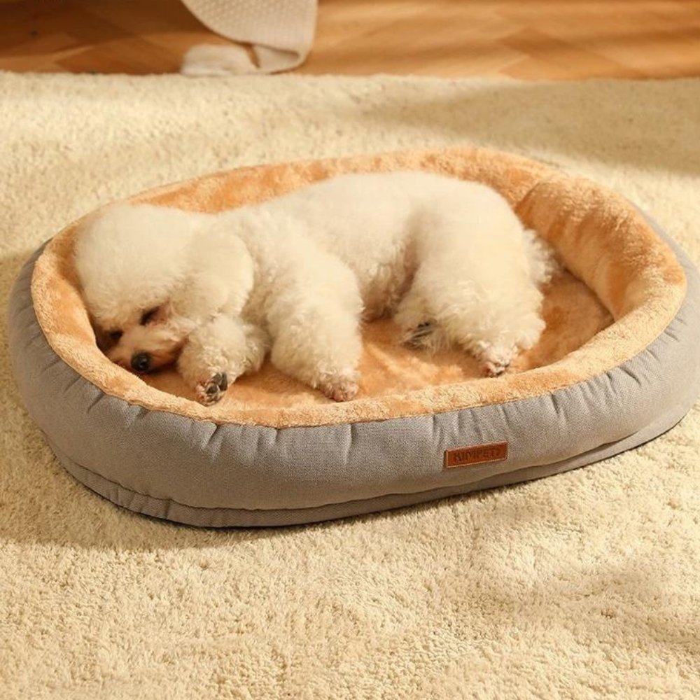 SnugNest • Plush Dog Bed - Dog Bed - BowLift