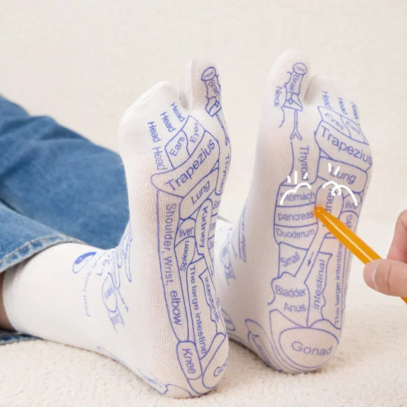 BowLift | Acupressure Reflexology Socks with Massage Stick
