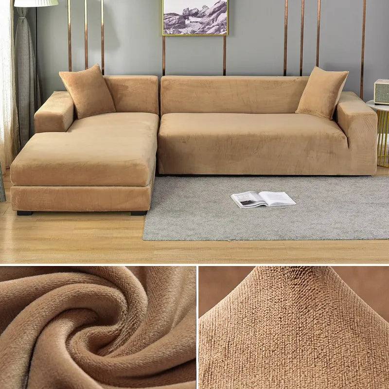 BowLift | Sofa Cover Velvet Stretch Washable Protector