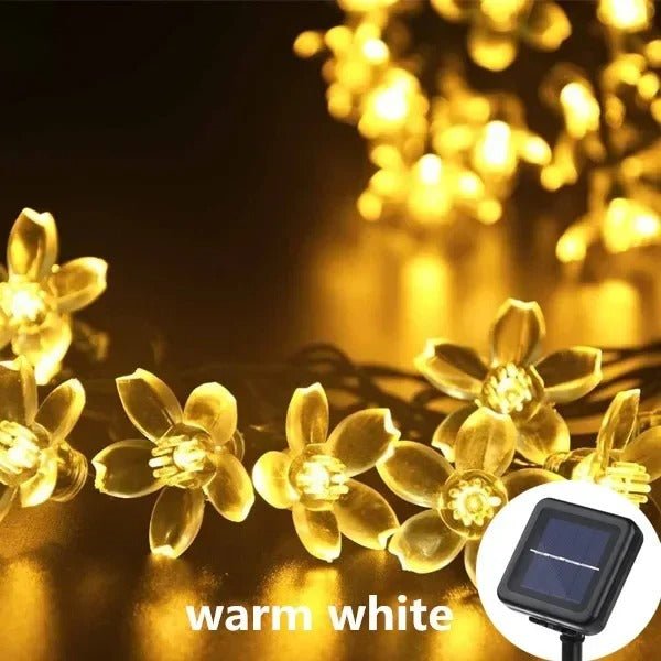 BowLift | Solar Honey Bee String Lights - Waterproof Lights for Garden, Christmas, Wedding, Party Outdoor Lighting