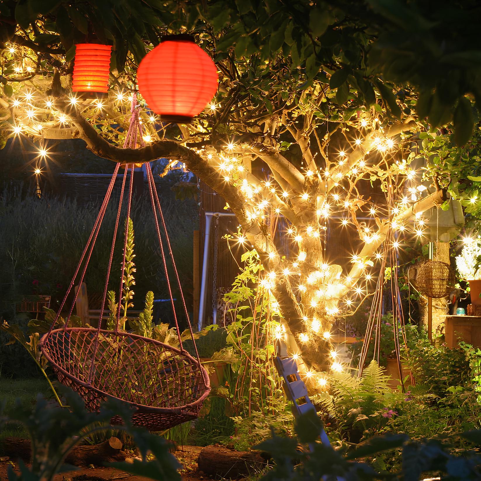 BowLift | Solar Powered Outdoor String Lights