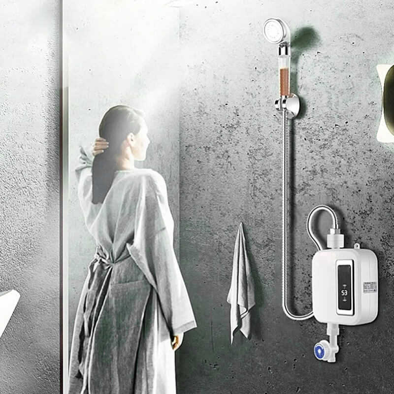 BowLift | Instant Tankless Electric Water Heater | Unlimited Hot Water On Demand | Space-Saving & Energy Efficient